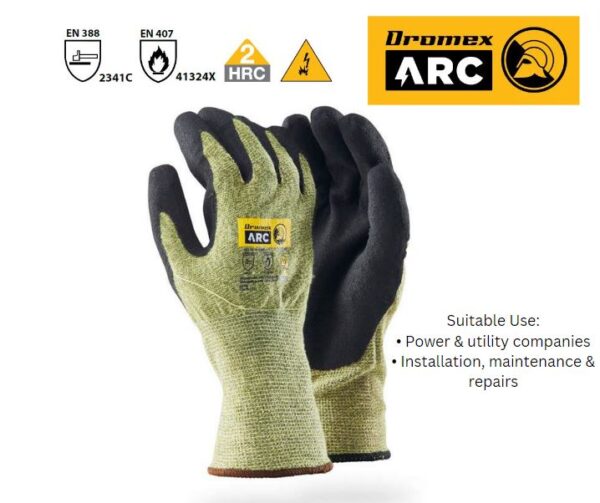 16 8 CAL ARC FLASH DIPPED GLOVE