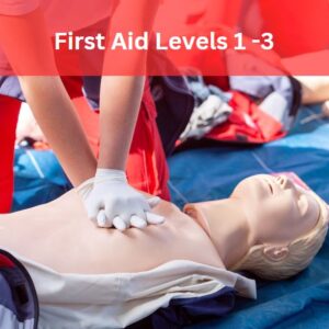 First Aid Levels 1 to 3