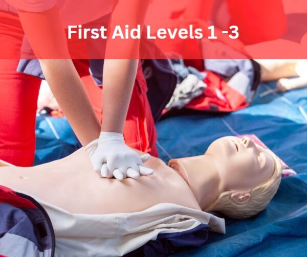 First Aid Levels 1 to 3